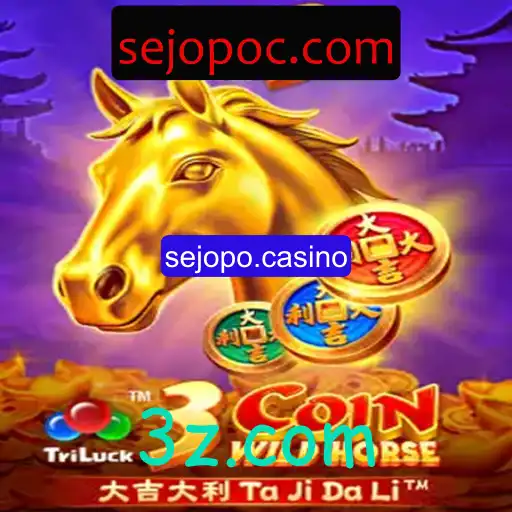 Descubra o Fascinante 3CoinWildHorse no Sejopo Casino